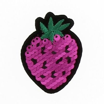 Ecusson Thermocollant Vice versa - Fraise