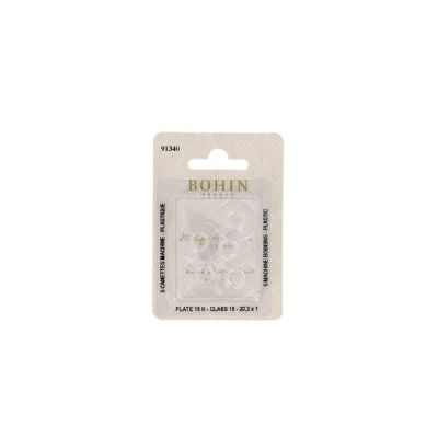 Canettes machine à coudre plates en plastique Bohin x5