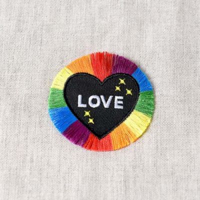 Ecusson Thermocollant Coeur - Love