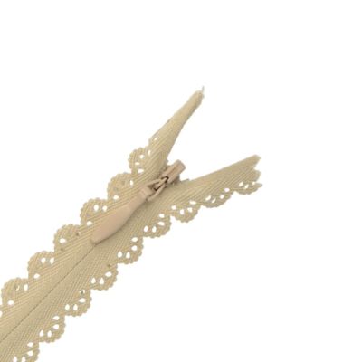 Fermeture invisible Zoé dentelle Pierre - 2 tailles