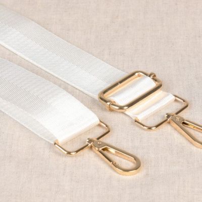 Sangle pour sac 38 mm Blanc - Avec mousquetons