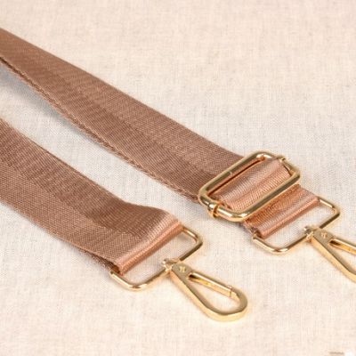 Sangle pour sac 38 mm Cuivre - Avec mousquetons