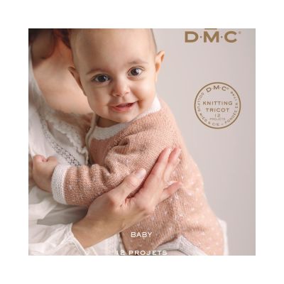 Livre 12 Projets Tricot Bébé DMC