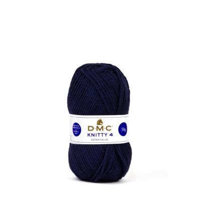 Fil à tricoter Knitty 4 DMC Indigo N° 611
