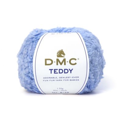 Fil laine Teddy DMC Bleu pastel N° 315