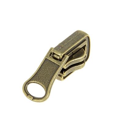 Curseur pour fermeture à glissière Réversible n° 5 - Bronze