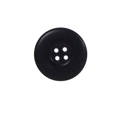 Bouton incurvé Carolina 18 mm - Noir