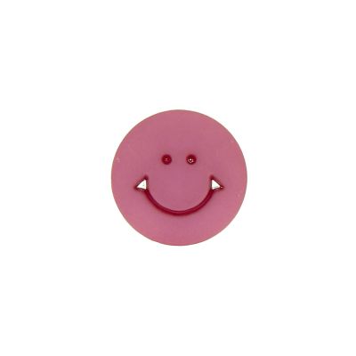 Bouton Yohji smile 15 mm - Violet
