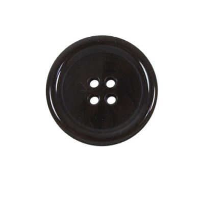 Bouton effet nacré Loris 22 mm - Marron