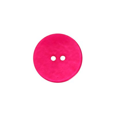 Bouton effet froissé 18 mm - Rose