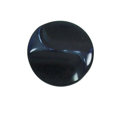 Bouton Calvin relief 27 mm - Noir