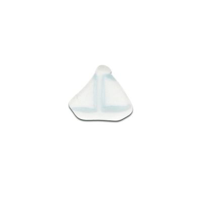 Bouton voilier 15 mm - Bleu clair