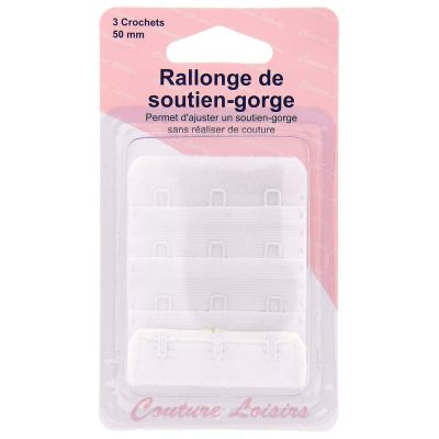 Rallonge de soutiens-gorge 50 mm - Blanc