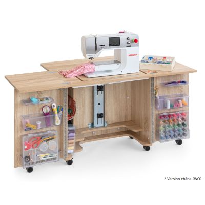 Meuble de couture Gemini - 2 couleurs