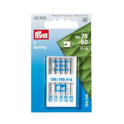 Aiguilles spéciales Patchwork Prym pour machine à coudre 130/705H-Q