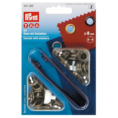 Œillets Prym laiton antique - 8 mm