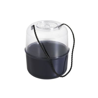Boîte à pelote avec couvercle transparent plastique Prym Violet foncé