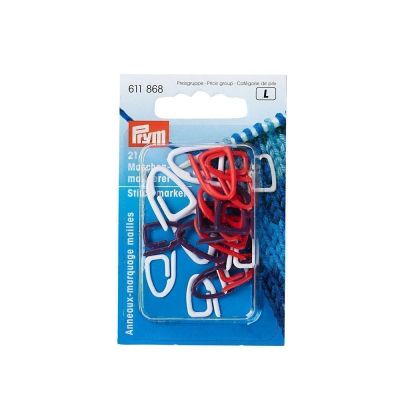 Anneaux-marquage mailles plastique Prym Couleurs assorties