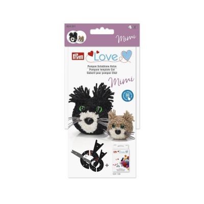 Gabarit pour pompon Prym Love Chat Mimi