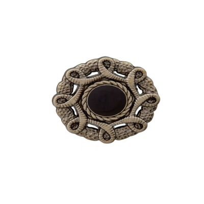 Bouton Prym en métal 20 mm - Argent rond