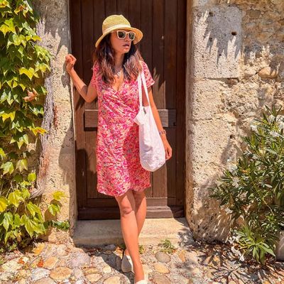 Kit Couture Craftine Robe Tonka Fleurie