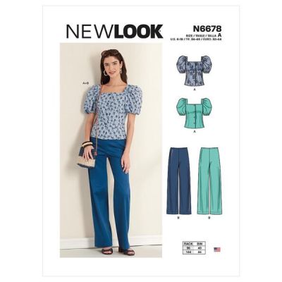 Patron New Look 6678 Haut &amp; Pantalon