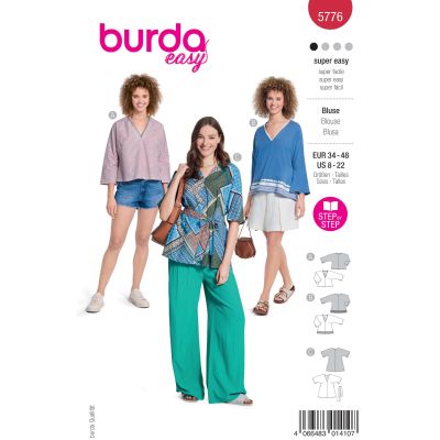 Patron Burda Easy 5776 Blouse