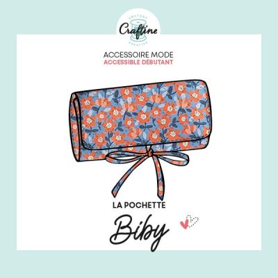Kit Couture Craftine Pochette à bijoux Biby