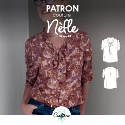 Patron Craftine Chemisier Nèfle
