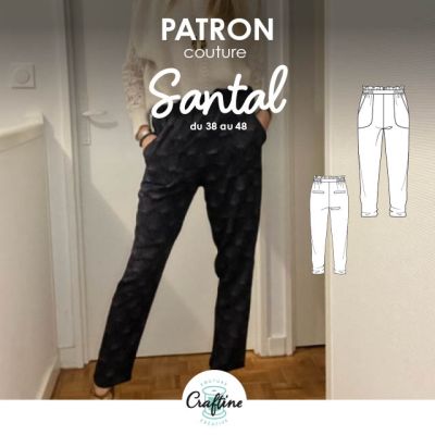 Patron Craftine Pantalon Santal