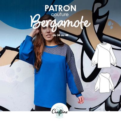 Patron Craftine Sweat Bergamote