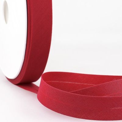 Biais replié tout textile 20 mm mangenta fushia x1m