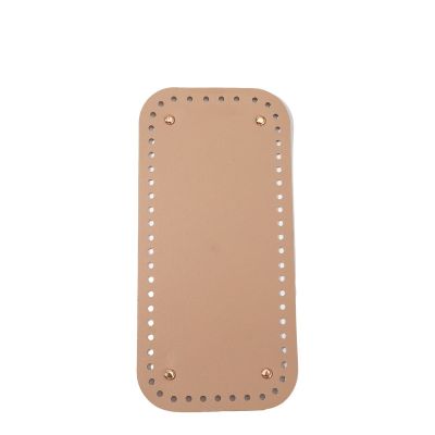Fond de sac Simili cuir 12 x 25 cm Beige