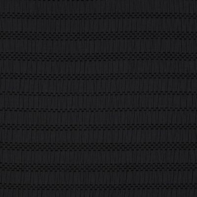 Tissu Polyviscose plissé Textura sur fond Noir - Par 10 cm