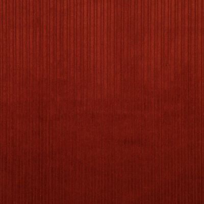 Tissu Velours côtes uni Brique - Par 10 cm
