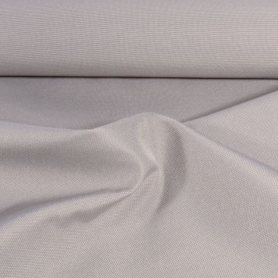 Tissu Piqué Polyester Imperméable uni Gris clair - Par 10 cm