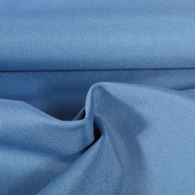 Tissu Piqué Polyester Imperméable uni Bleu pétrole - Par 10 cm