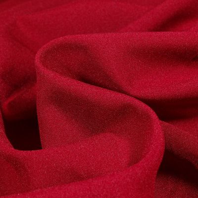 Tissu Burlington Grande largeur uni Rouge Bordeaux - Par 10 cm