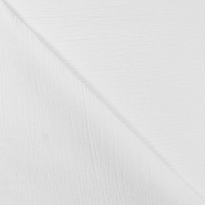 Tissu Crépon Blanc x10cm