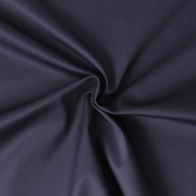Tissu Gabardine Stretch Bleu marine - Par 10 cm