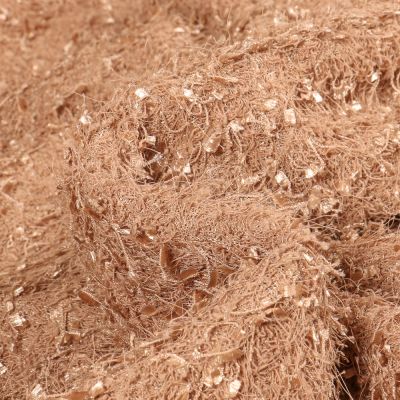 Tissu  Fausse fourrure Fantaisie sur fond Beige - Par 10 cm