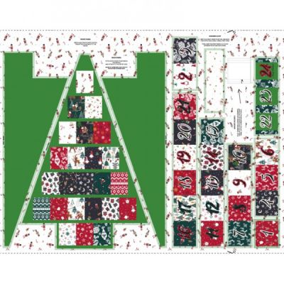 Panneau DIY Calendrier de l&#039;avent - 100 x 135cm