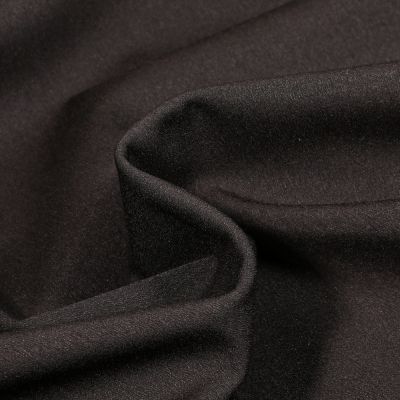 Tissu Softshell uni Noir profond - Par 10 cm