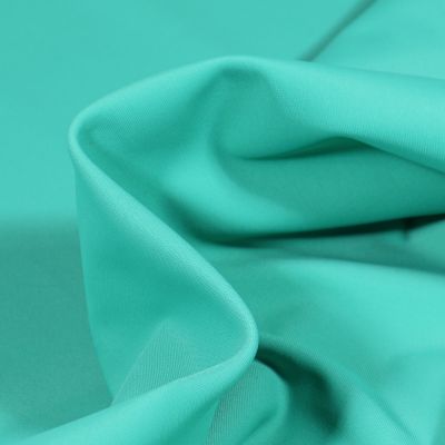 Tissu Lycra léger Travel uni Vert émeraude - Par 10 cm