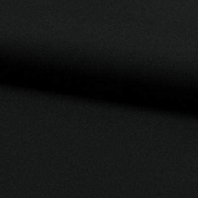 Tissu Viscose Twill  chiné Noir - Par 10 cm