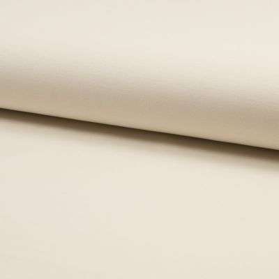 Tissu Bengaline Super stretch uni Ecru - Par 10 cm