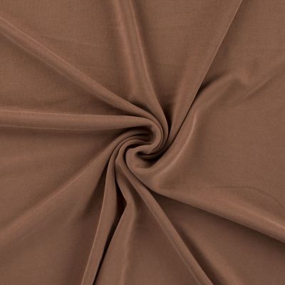 Tissu Modal uni Marron clair - Par 10 cm