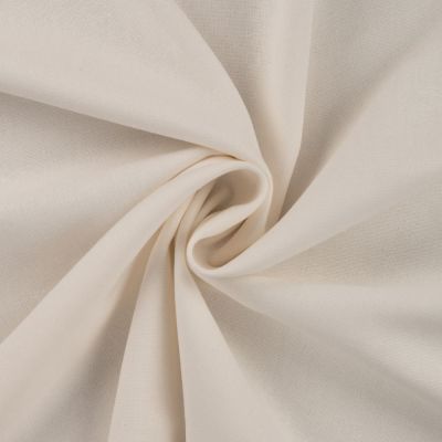 Tissu Viscose Lin Jimmy uni Ecru - Par 10 cm