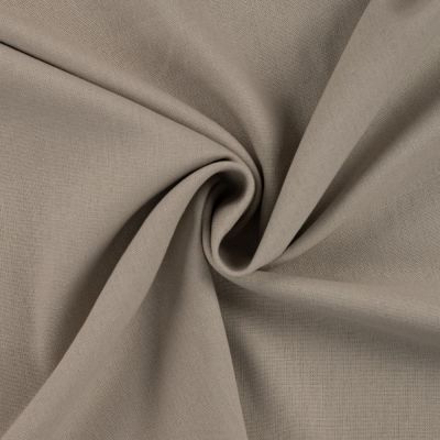 Tissu Viscose Lin Jimmy uni Beige - Par 10 cm