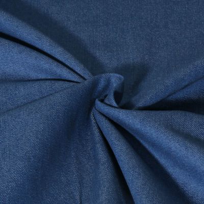 Tissu Jeans Denim Nims uni Bleu - Par 10 cm